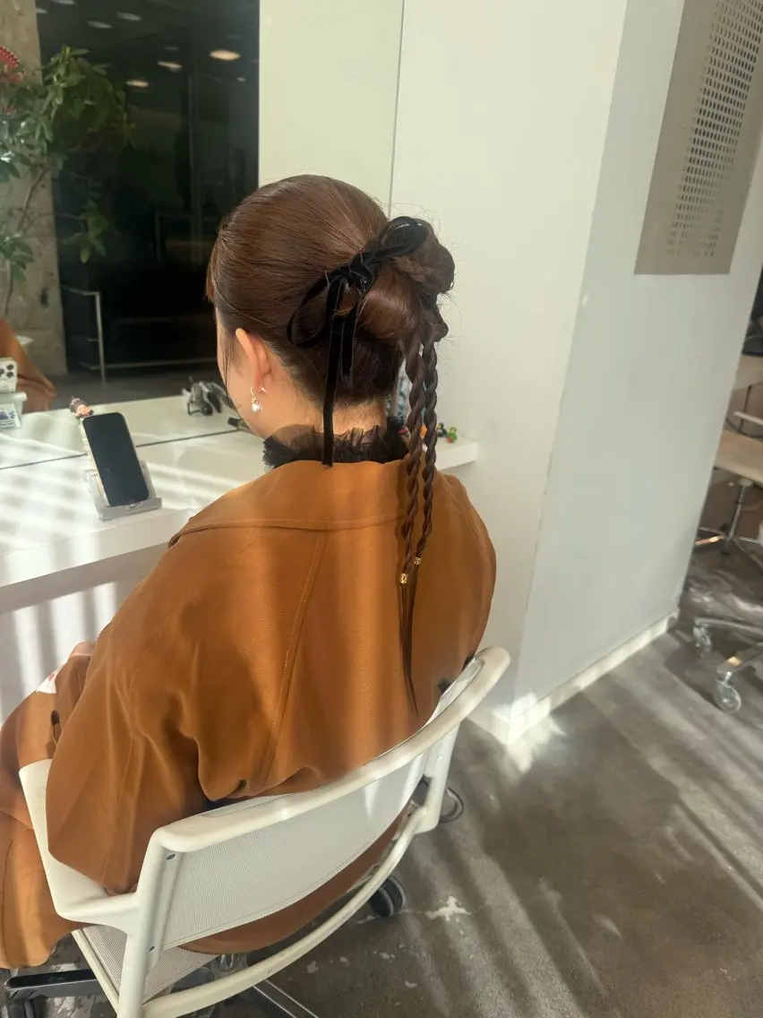 ロング ayumi ／透明感カラーのヘアスタイル