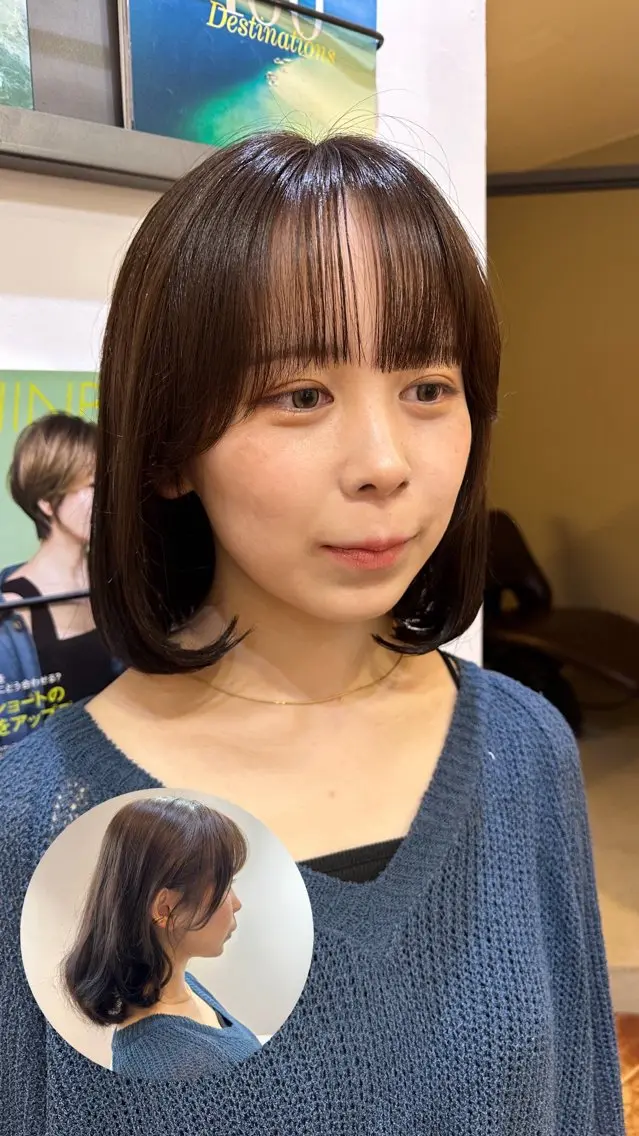 momo 札幌美容師のヘアスタイル