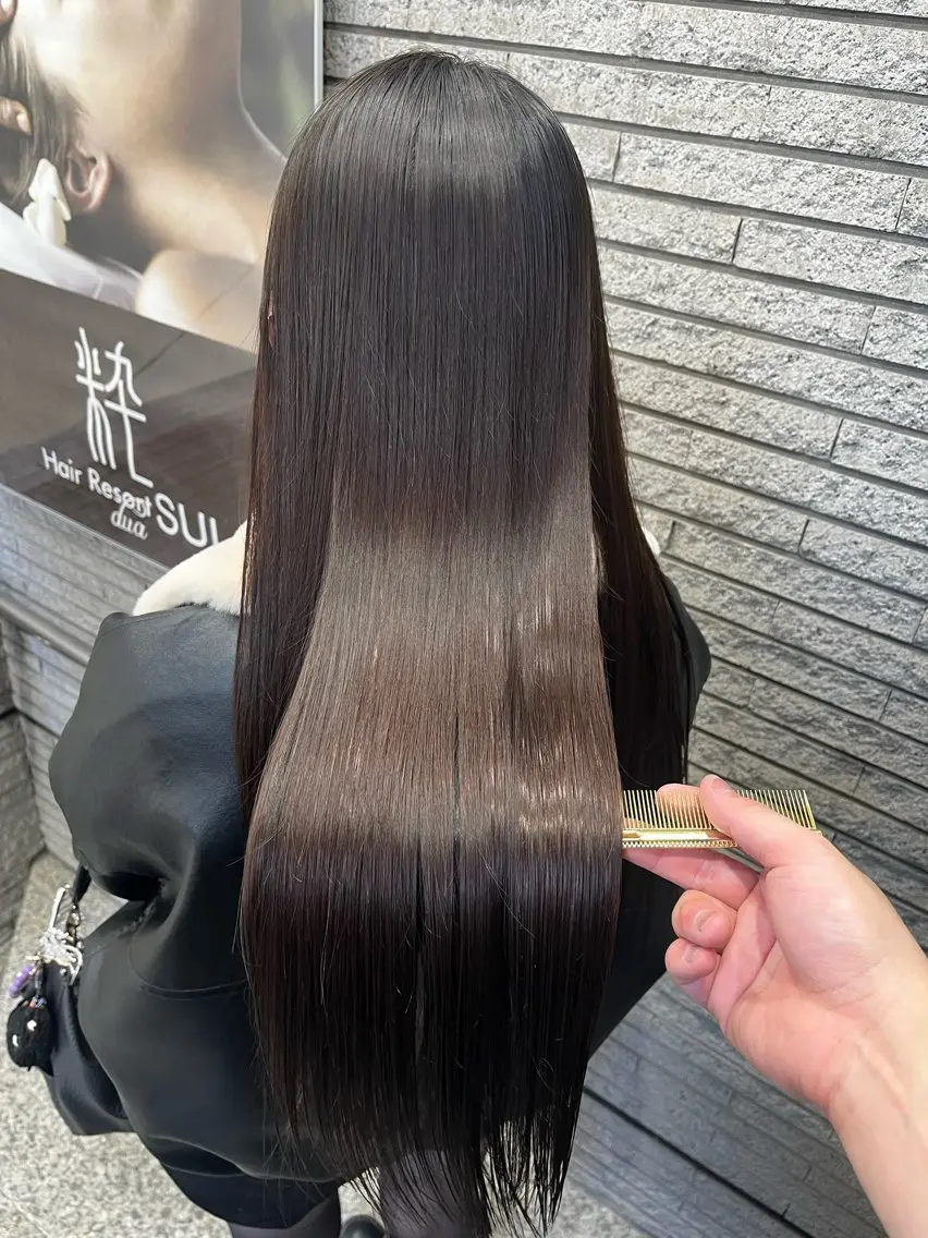 ロング カット 縮毛矯正 ✂️髪質改善 kane✂️のヘアスタイル