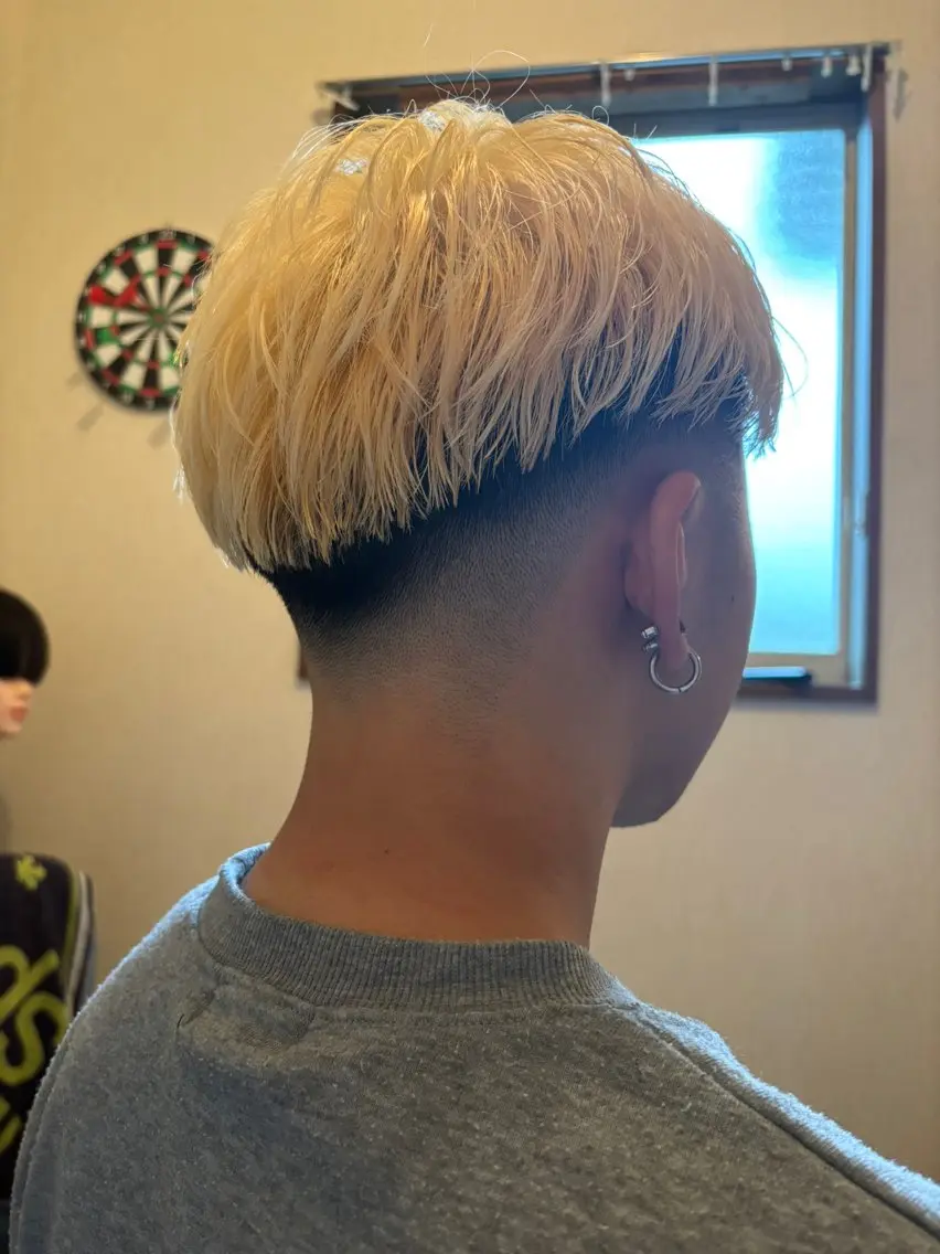 メンズ フェードカット カット 垣村 艶樹のヘアスタイル