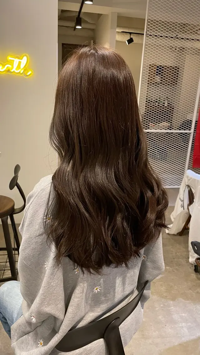 セミロング Heath 姪浜 ⌇フタバのヘアスタイル