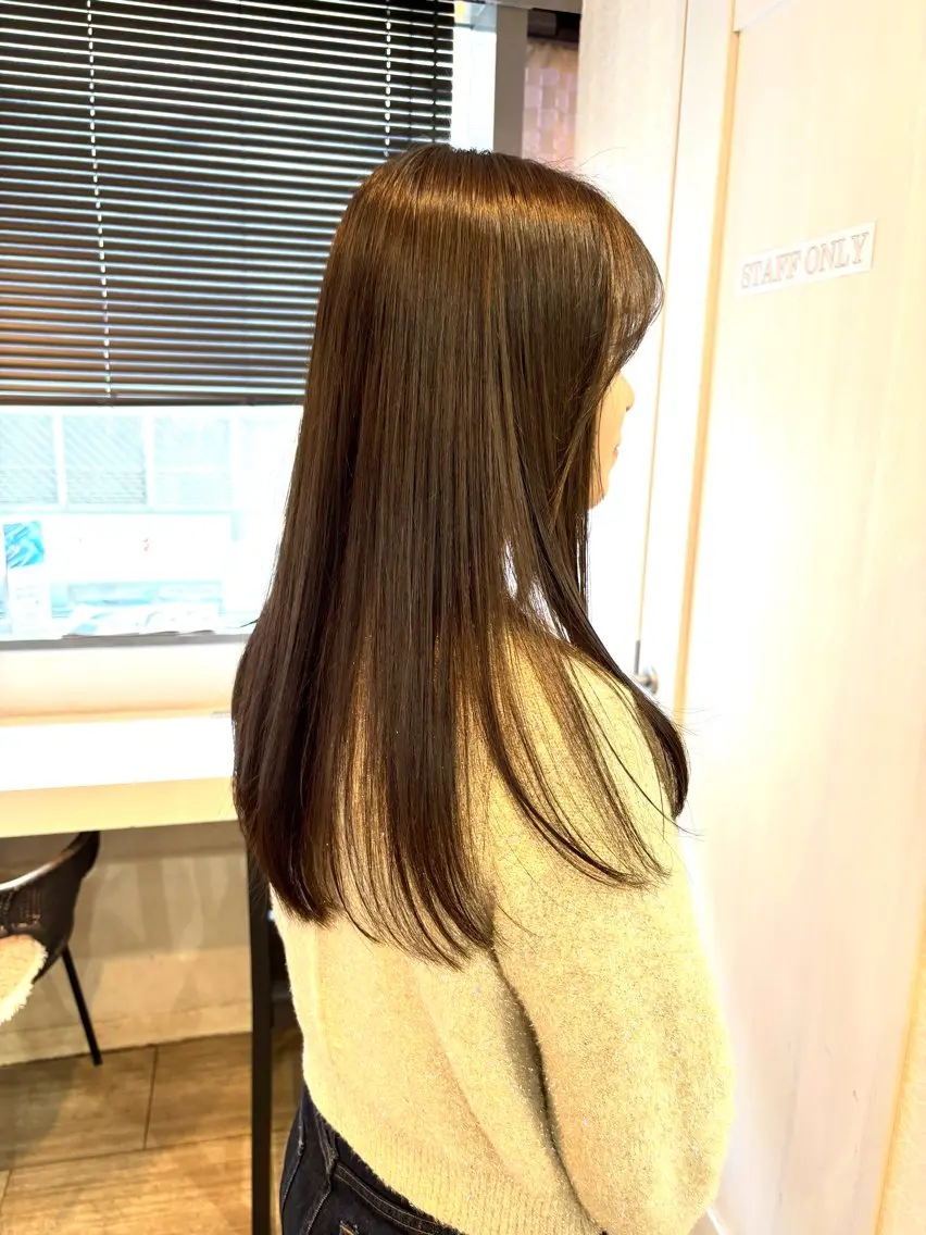 ロング 新横浜　CLOVER 本店/田中ゆいのヘアスタイル