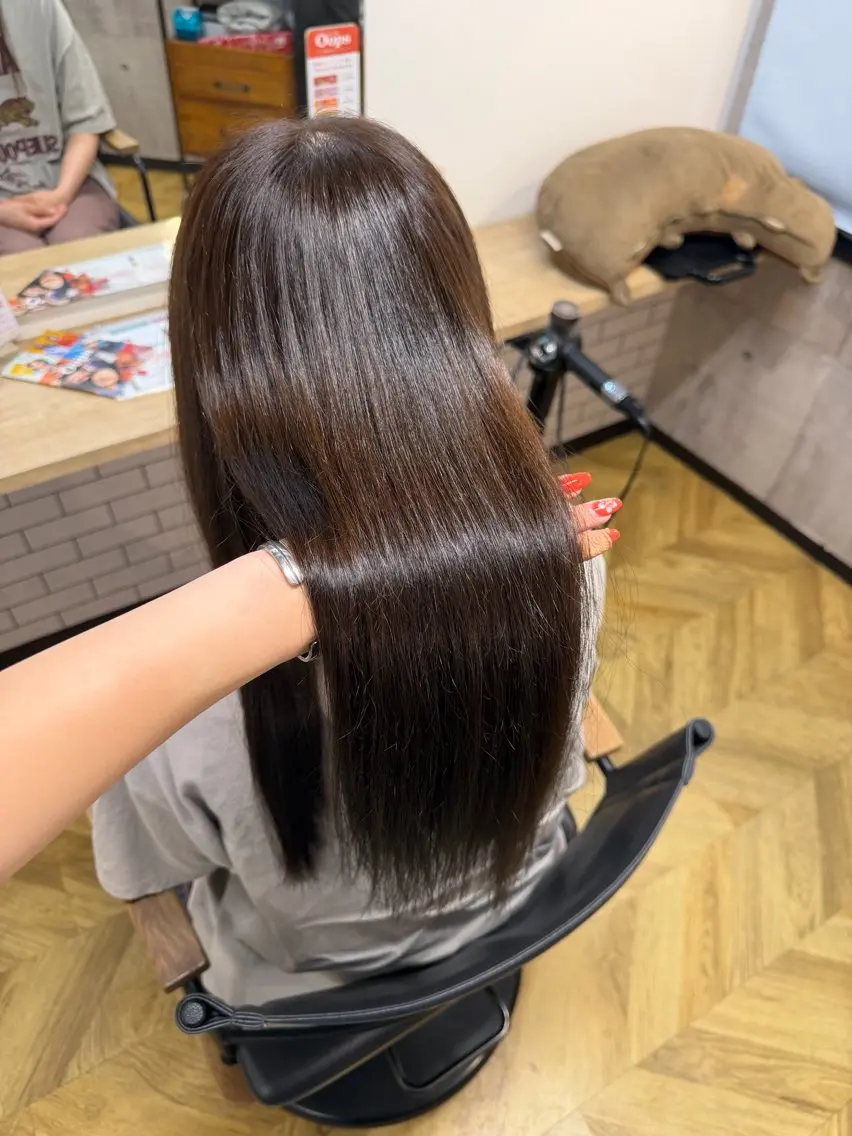 ロング カラー ヘアカラー ayane🫧 髪質改善/水素カラーのヘアスタイル