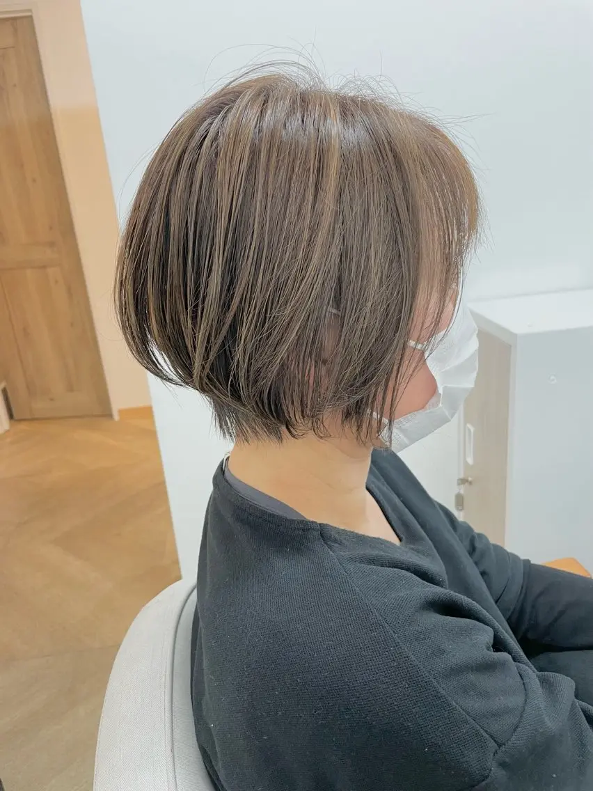 ショート 箕浦 詢平のヘアスタイル
