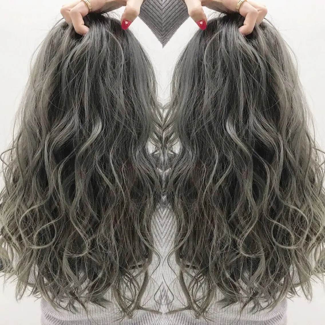 ロング カラー みな .share天王寺のヘアスタイル