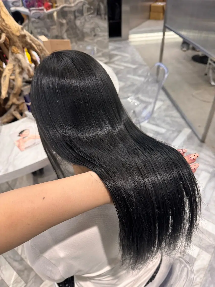 セミロング ヘアカラー トリートメント ハイトーン/カラー/ ゆい🌟のヘアスタイル