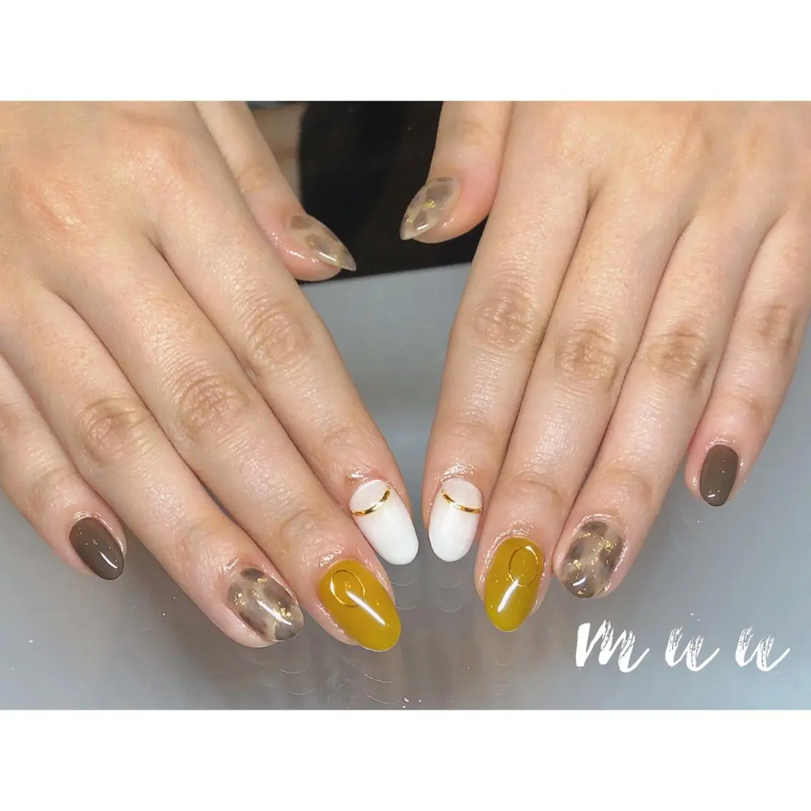 ネイル アートネイル ワンカラーネイル muu nailのネイルデザイン