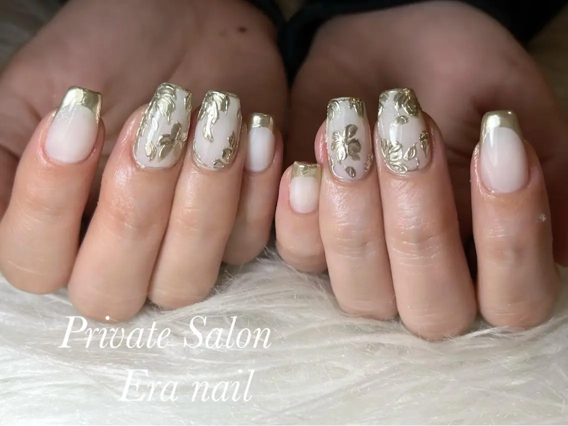 ネイル ミラーネイル Era nailのネイルデザイン