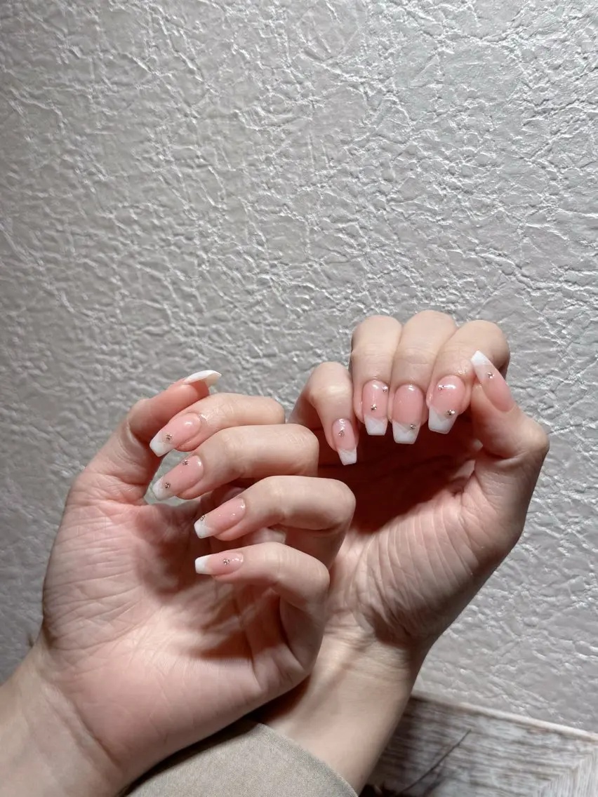 ネイル アートネイル フットネイル ジェルネイル ハート マグネットネイル babarla Nailのネイルデザイン