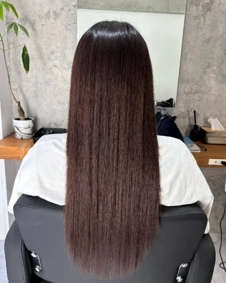 ミディアム シールエクステ エクステ vizz SAKIのヘアスタイル
