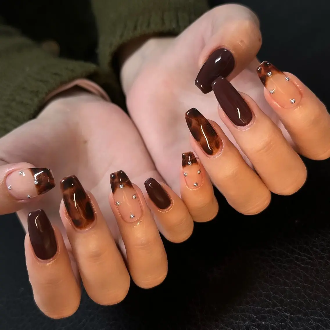 ミディアム ハンドネイル 🦋Nail Amo🦋のネイルデザイン