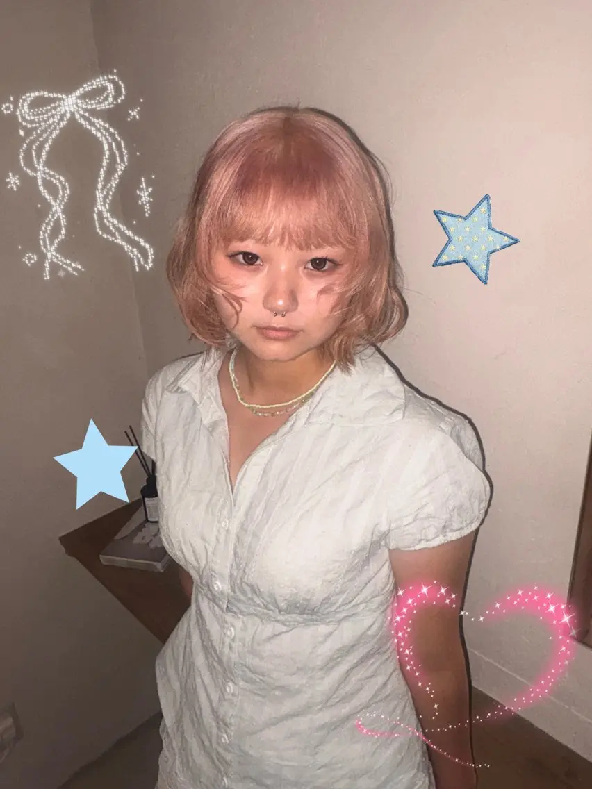 ショート カラー ヘアカラー デザインカラー/ AYA/DEANのヘアスタイル