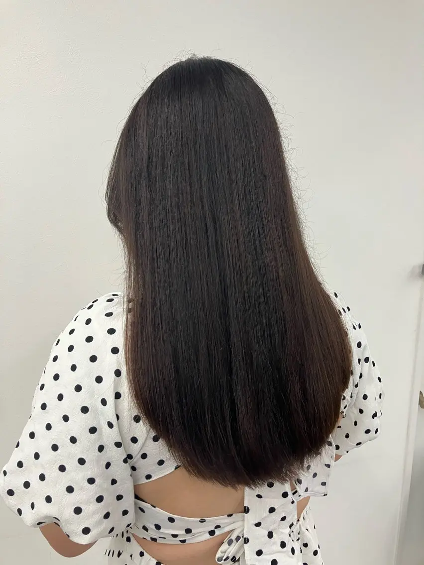 ロング カラー ヘアアレンジ 💓色落ちまで綺麗な 垢抜けカラー💓のヘアスタイル