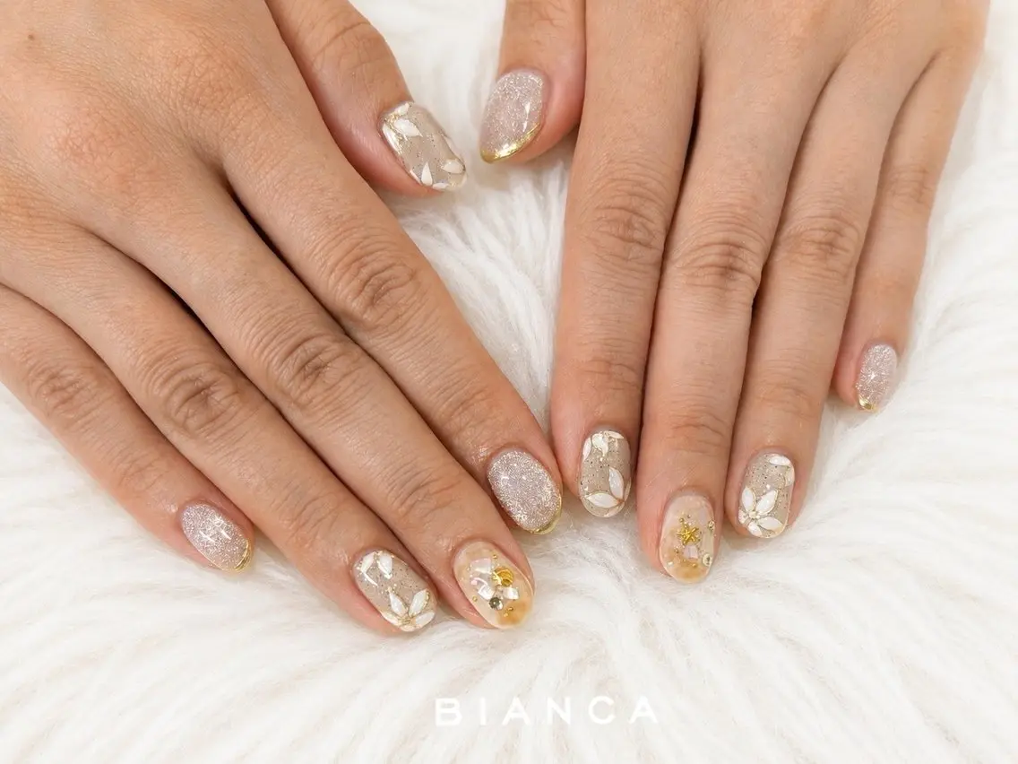 ネイル ハンドネイル Bianca大宮店 上野のネイルデザイン