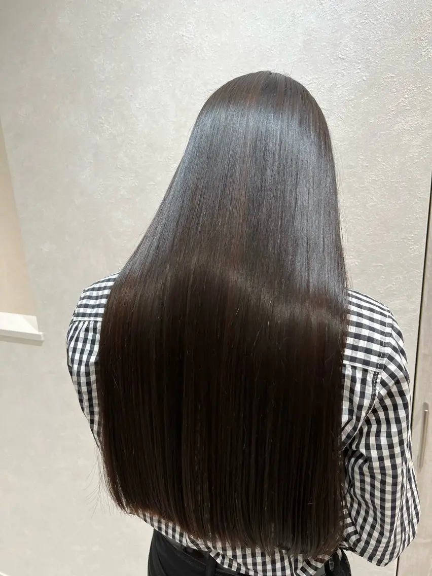 ロング パーマ 縮毛矯正 トリートメント ❄️モデル募集中❄️ ️🫧Ｈａｒｕ🫧のヘアスタイル