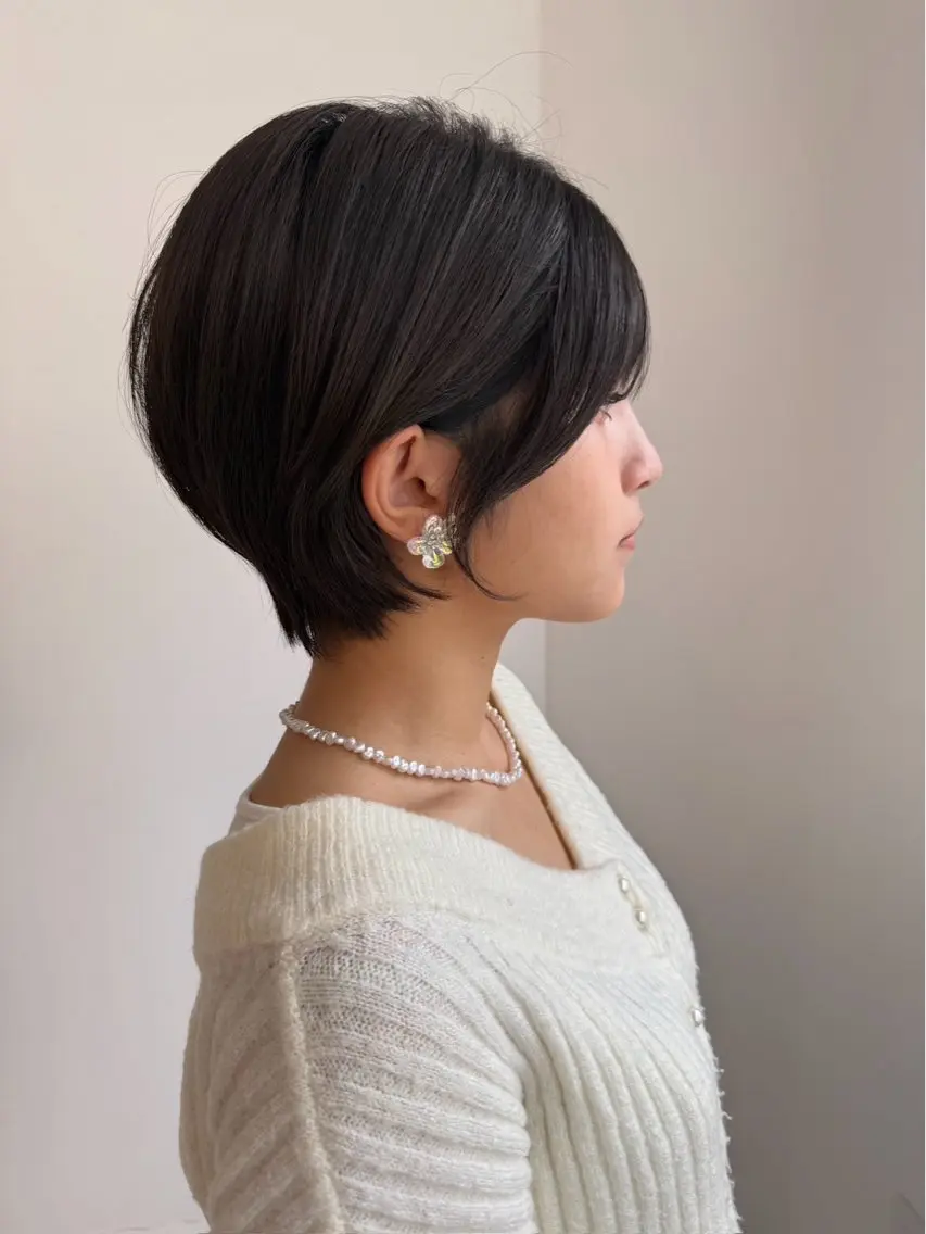 ショート ショートヘア 宮嶋 蓮のヘアスタイル