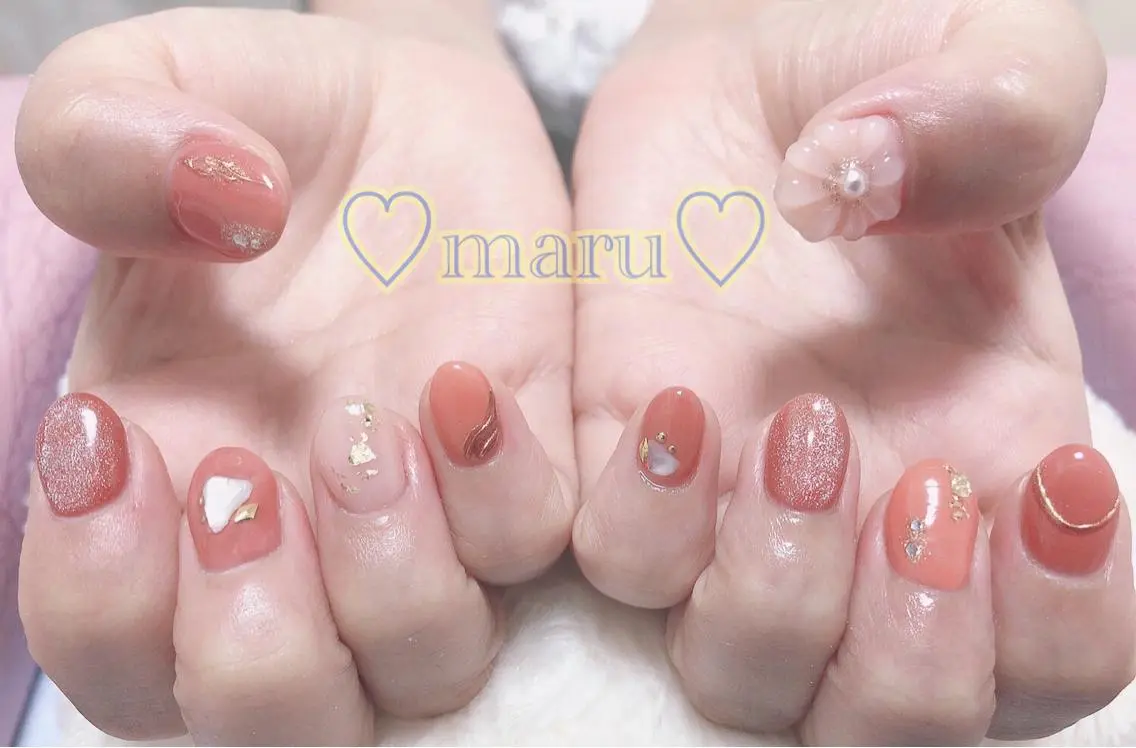 ネイル ハンドネイル フットネイル まるみ ♡のその他イメージ