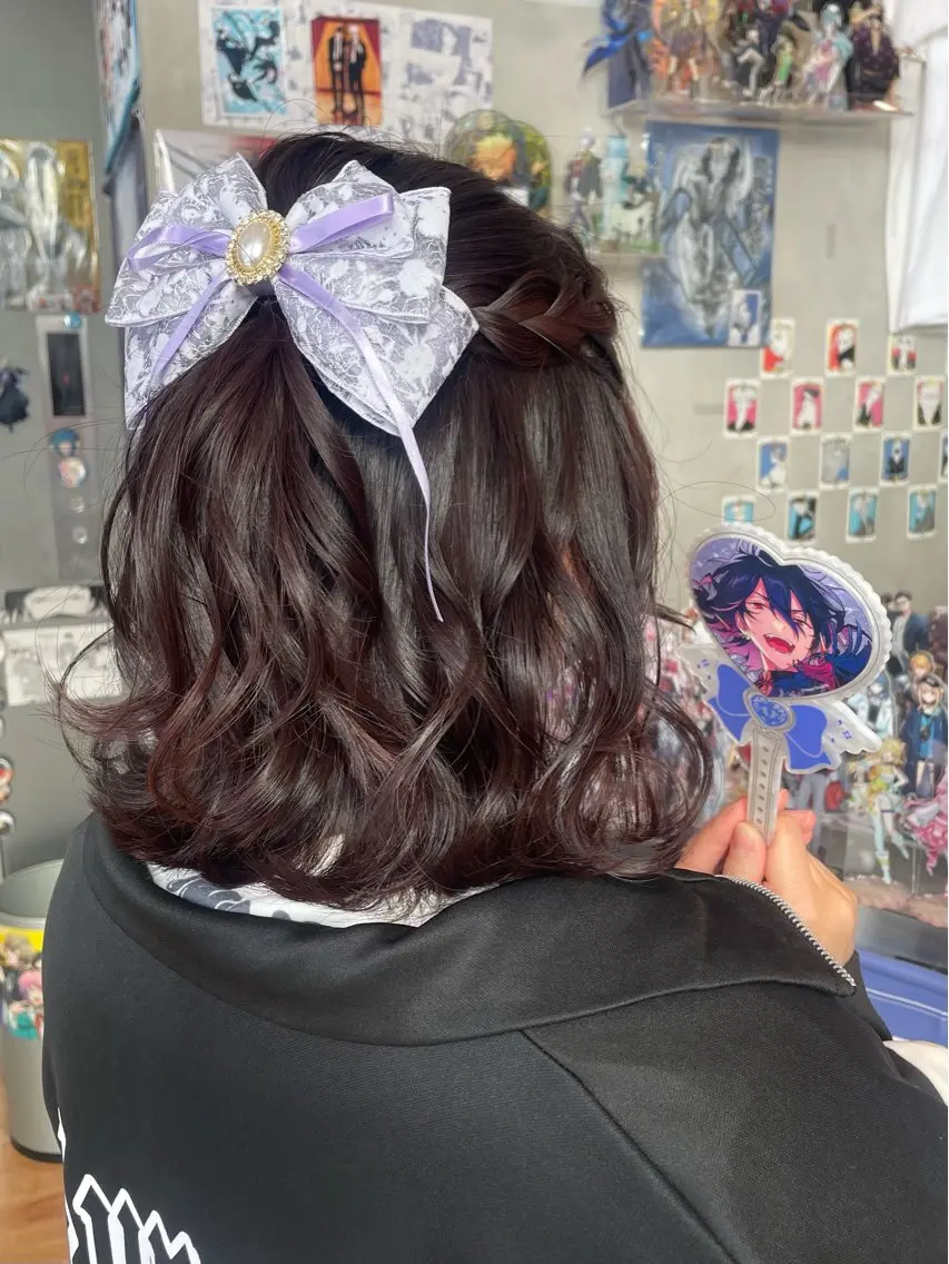 ミディアム ヘアセット 似合わせカット/ デザインカラー🦄のヘアスタイル