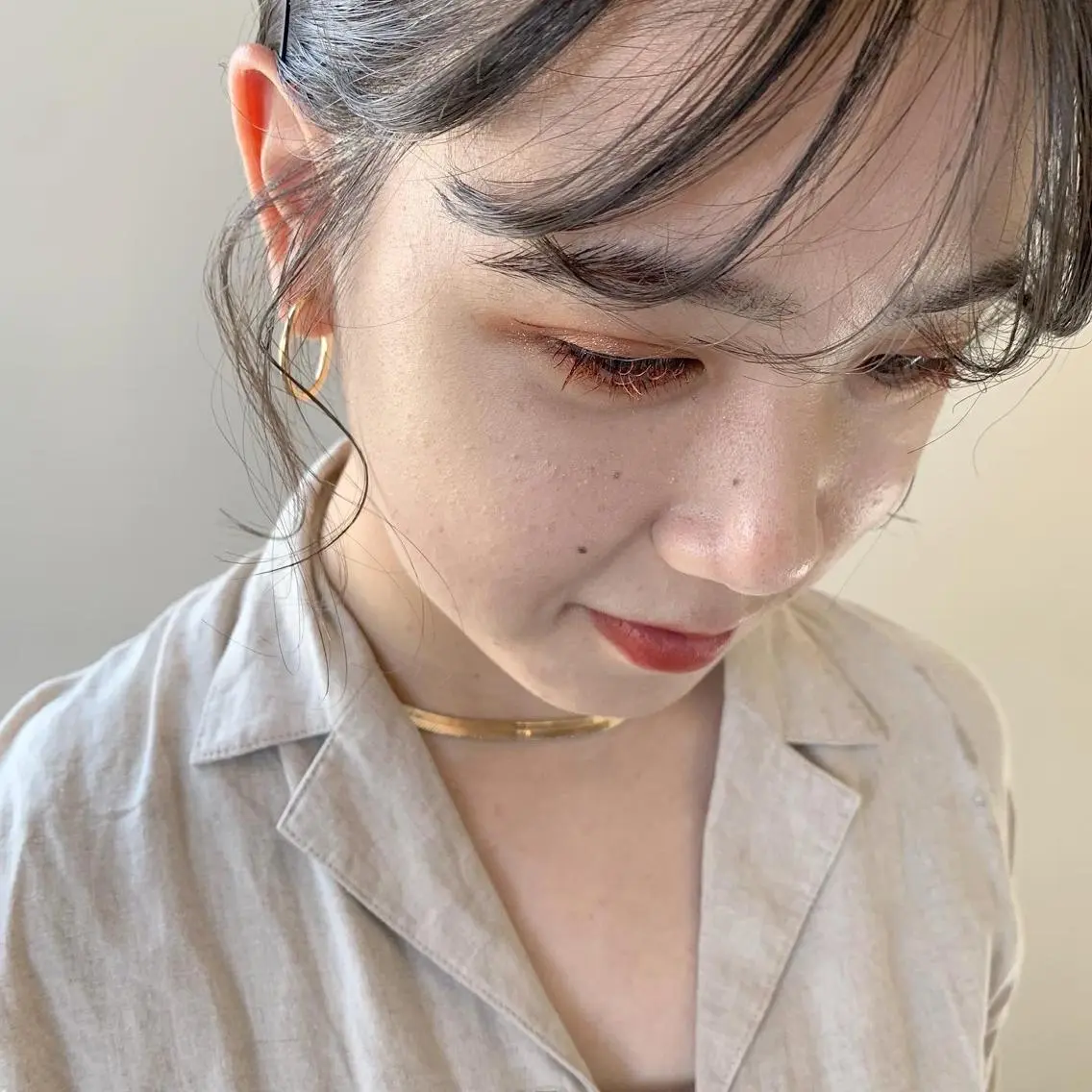 ショート 本間 結衣のヘアスタイル