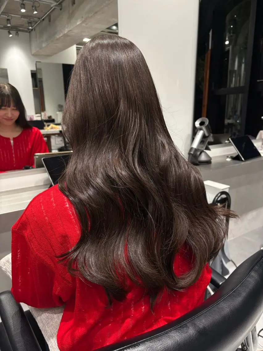 💎ダメージレス艶カラー+✨TOKIOリペアシステムTRの写真