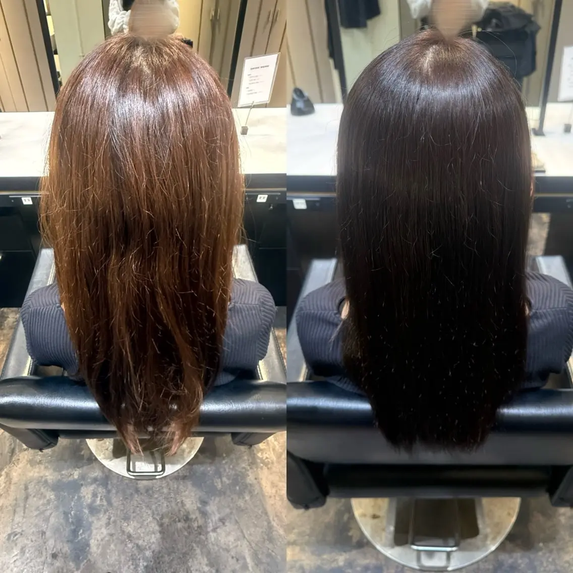 ロング カラー ヘアカラー トリートメント カラー縮毛モデル募集 🎀銀座/咲姫のヘアスタイル