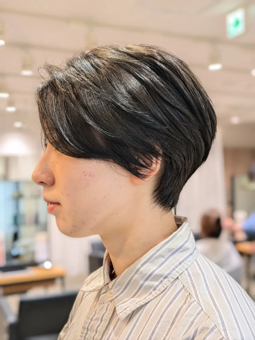 ショート ハンサムショート ショートヘア ASANO SHOUMAのヘアスタイル
