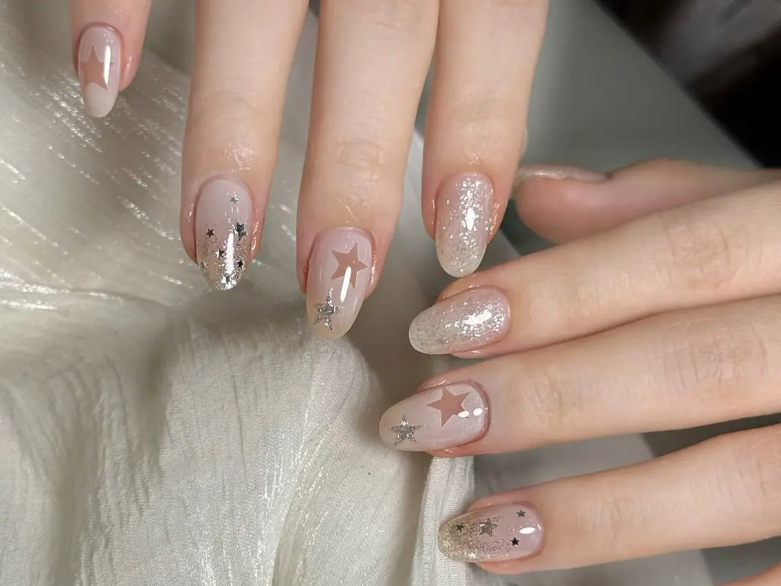 ネイル オーロラネイル チークネイル フットネイル フレンチネイル ジェルネイル ハンドネイル ハンドケア NEW NAIL💞 yukiのネイルデザイン