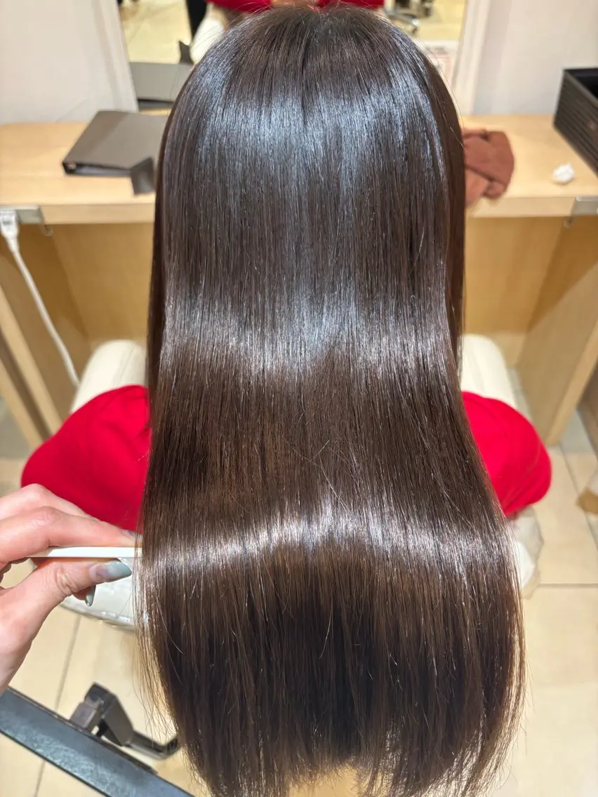 ロング カラー カット ヘアカラー 🌙Ash中目黒 坪内沙月🌙のヘアスタイル