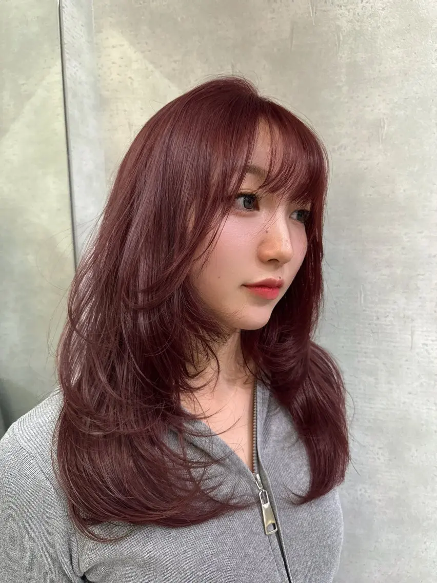 ミディアム カラー ヘアカラー トリートメント 🦋韓国ヘア /Kotoko🦋のヘアスタイル