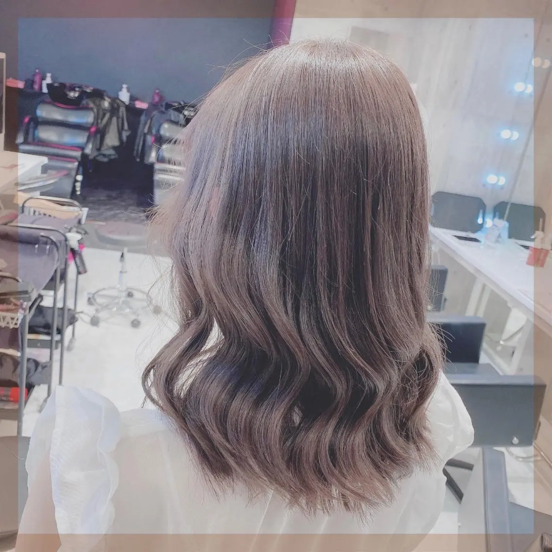 セミロング ヘアアレンジ メンズ キッズ マツエク・マツパ ブリーチの髪様 MASATOのヘアスタイル