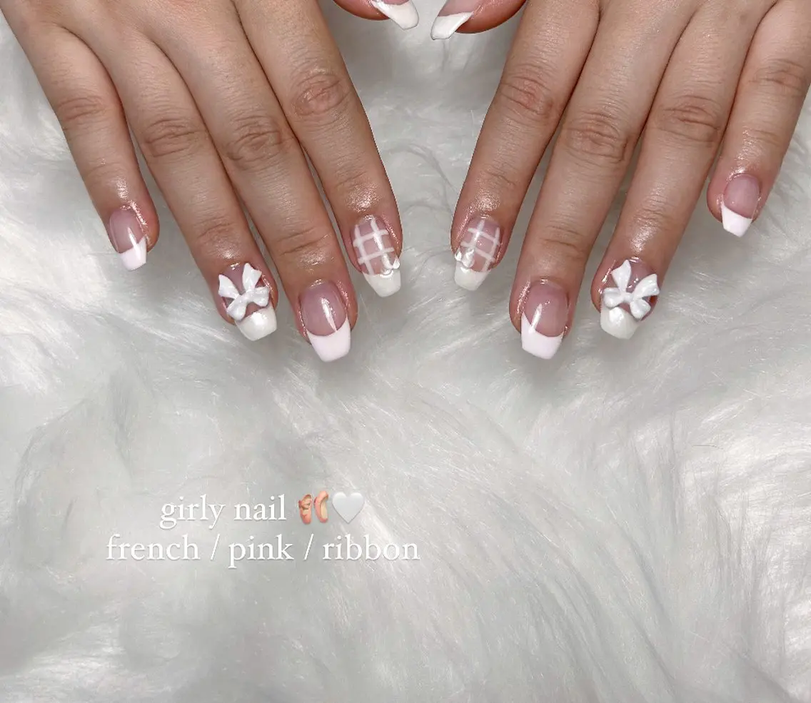 ネイル ガーリー Uni. ___nailのネイルデザイン