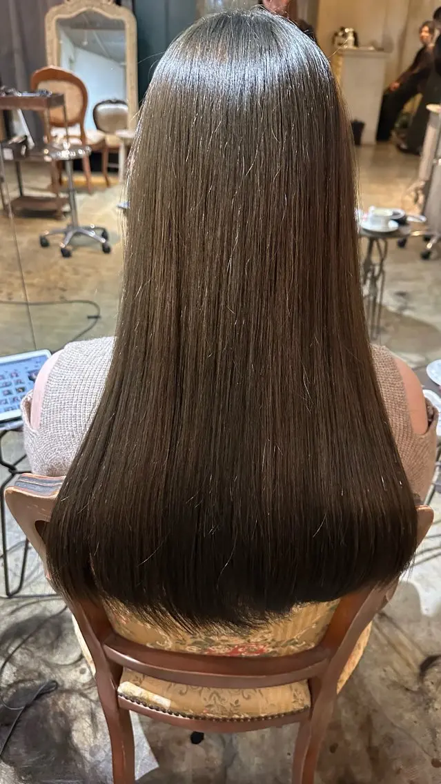 ロング カラー 弱酸性施術 🎀白石莉菜🎀のヘアスタイル