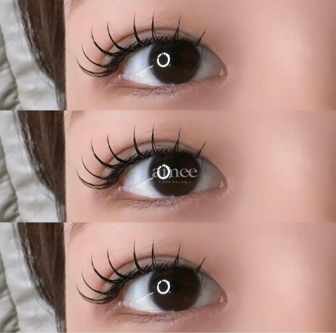 マツエク・マツパ eyesalon aimeeのマツエク・マツパデザイン