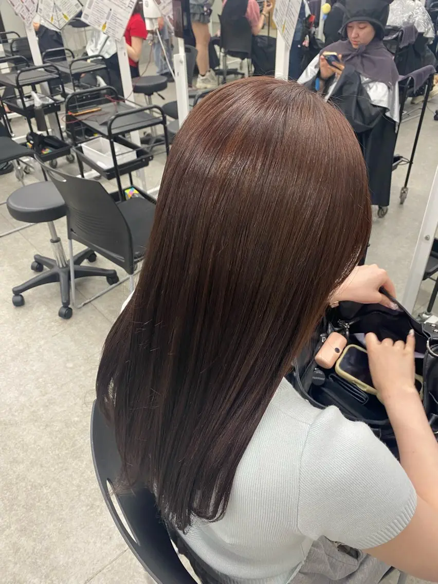 ロング Ma2Ri /ゆるふわ暖色カラーのヘアスタイル