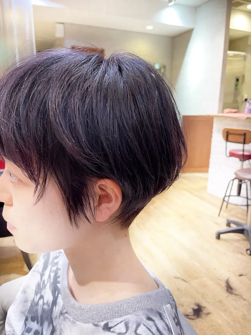 ショート カット ヘアカラー Attirer Kaiのヘアスタイル