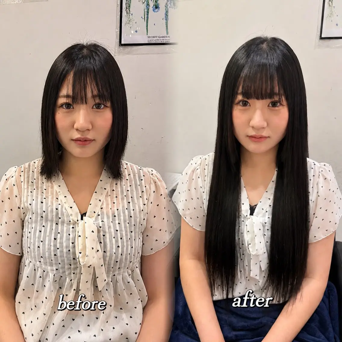 ロング カラー エクステ 🦋REISA🦋 エクステ×ハイトーンのヘアスタイル