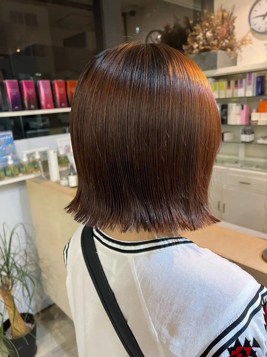 ミディアム 外ハネヘア yuuna. 🪽のヘアスタイル