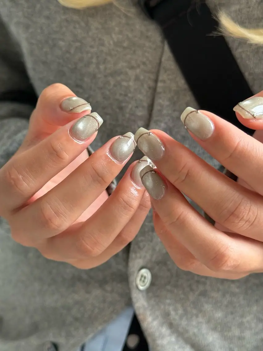 ネイル フレンチネイル Manon Yuiのネイルデザイン
