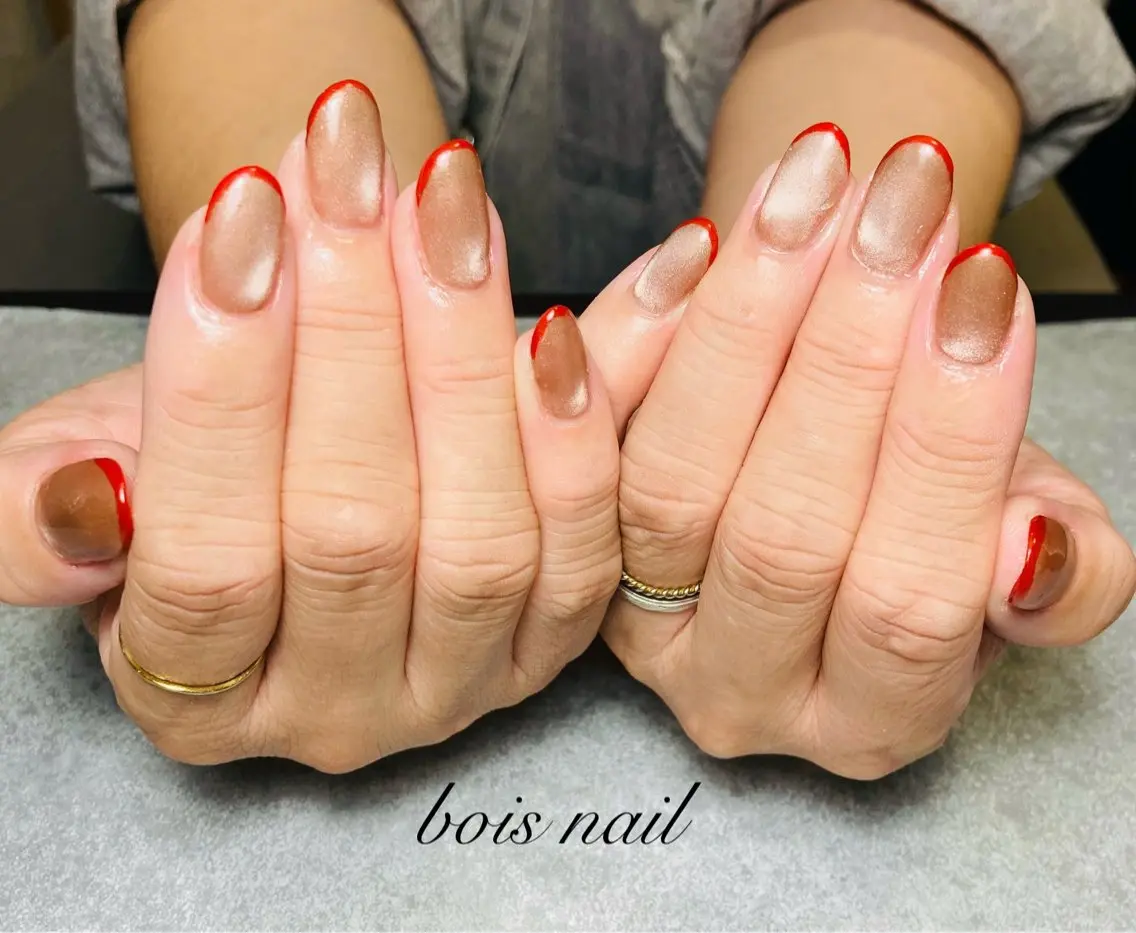 ネイル ハンドネイル bois nail ボワネイル北巽のネイルデザイン