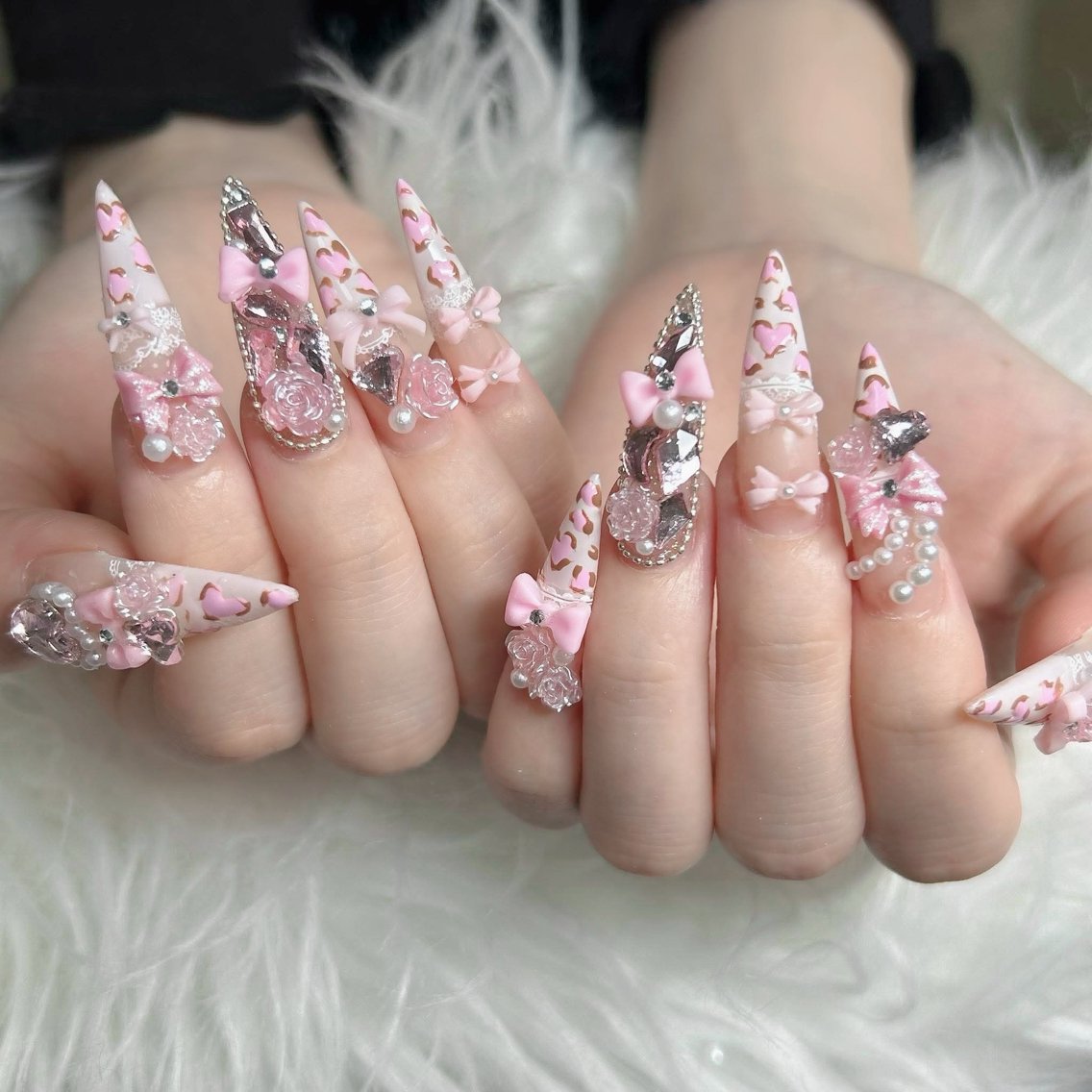 ネイル フットネイル フレンチネイル グラデーション 韓国ネイル ロングネイル ハンドネイル HOT Nail Salonのネイルデザイン