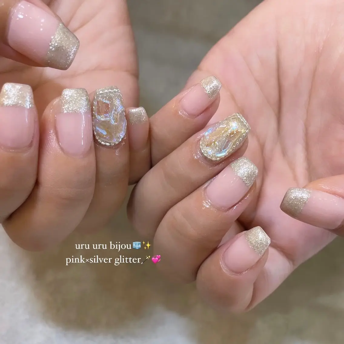 ネイル 氷ネイル・うるうるネイル Nail Salon Gummi.のネイルデザイン
