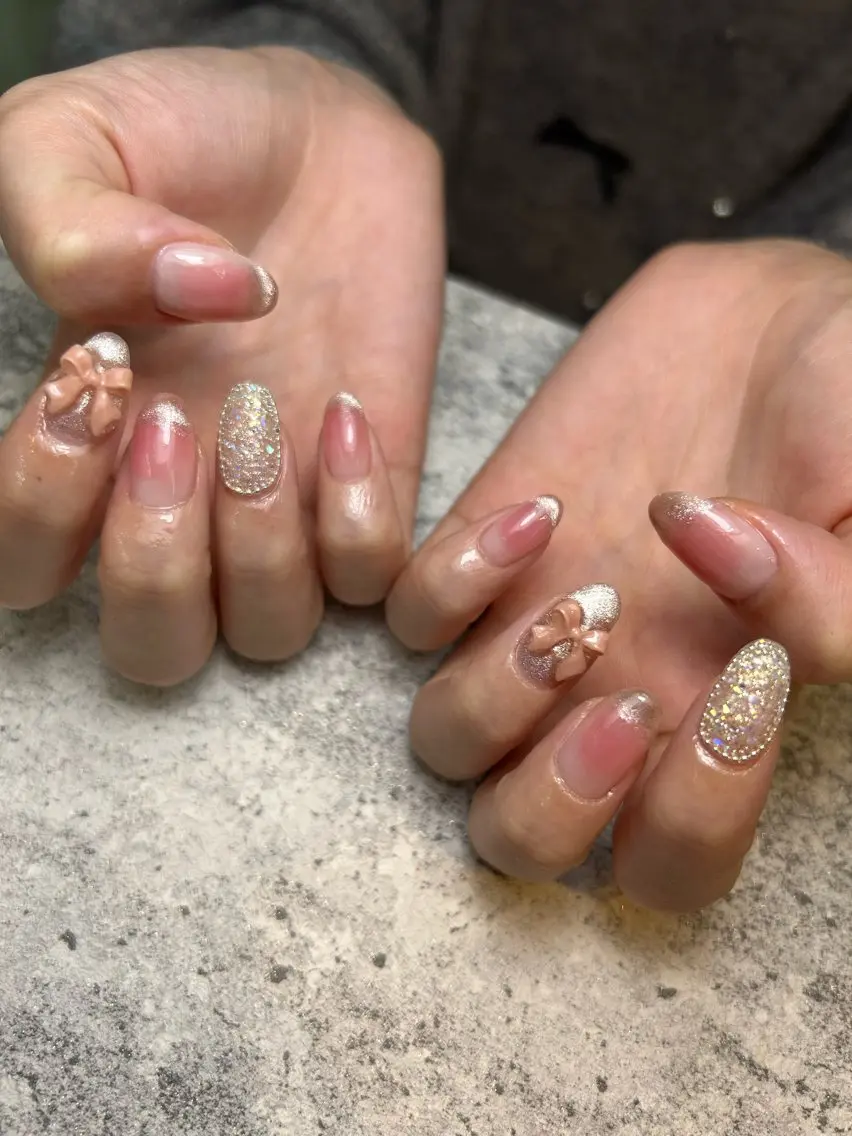 ネイル ワンホンネイル 東十条muumii ネイルまつ毛のネイルデザイン
