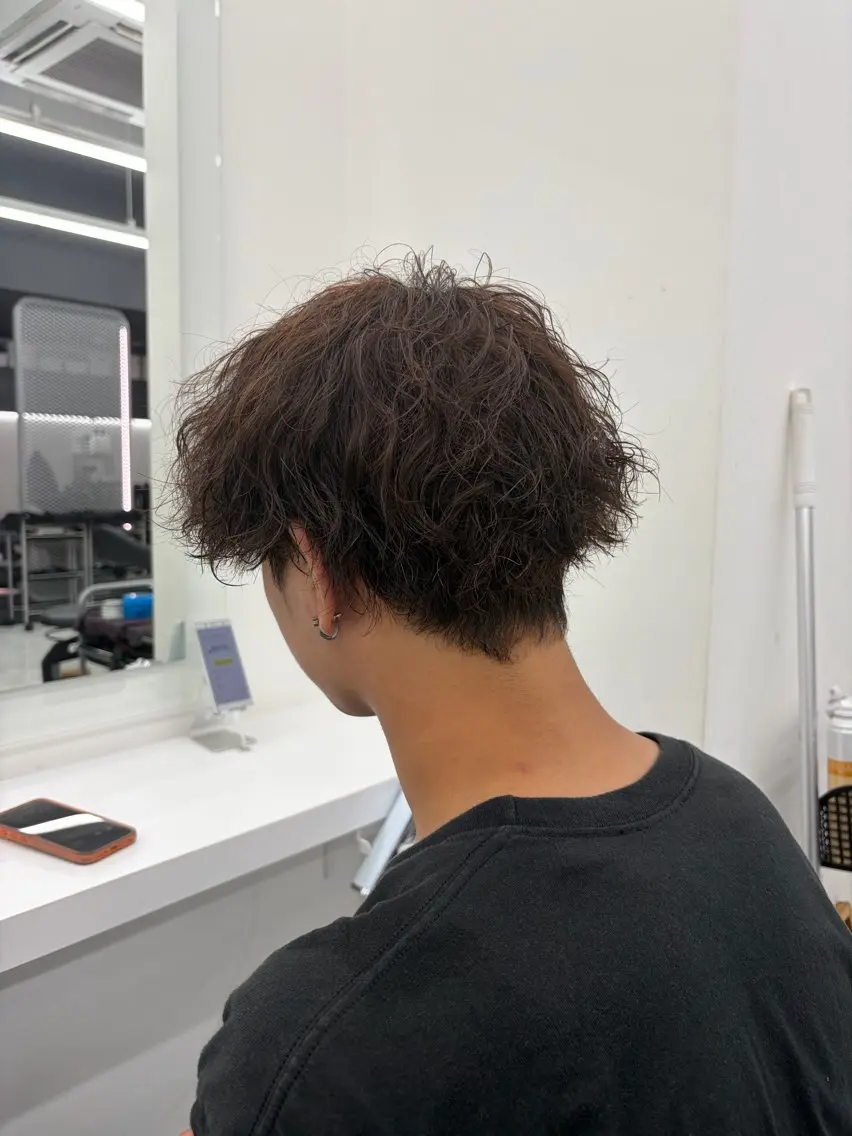 カットパーマの写真