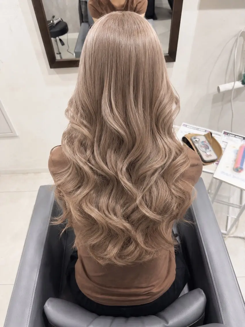 ロング カラー カット ヘアカラー トリートメント 🍀お悩み改善憧れの 美髪　小林風雅のヘアスタイル