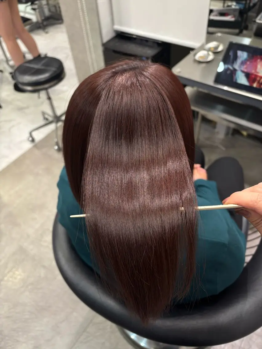 ショート カラー ヘアカラー トリートメント 美髪✨️/RAF/ AINEのヘアスタイル