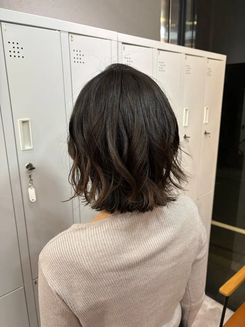 ショート ボブ カット トリートメント ボブ/艶カラー 梅田🦋さかそ。のヘアスタイル
