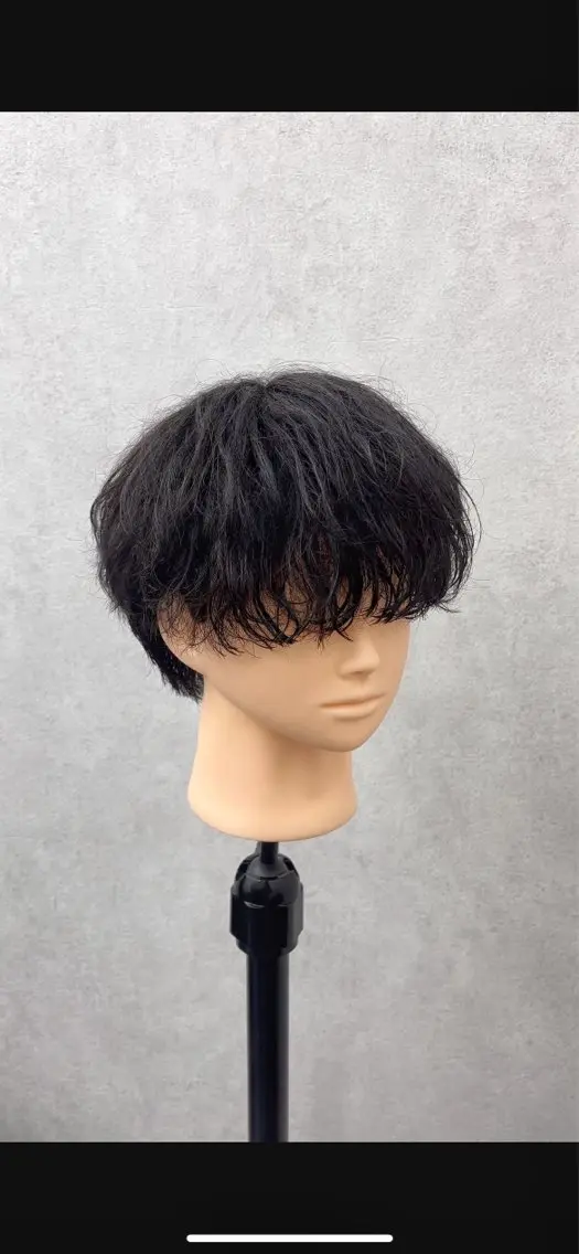 ショート パーマ 顔周りカット 齊藤 大地のヘアスタイル