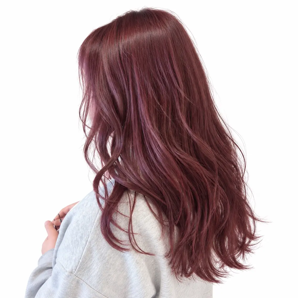 セミロング カラー カット ヘアカラー トリートメント 🍎暖色カラー× レイヤー🍎みさきのヘアスタイル