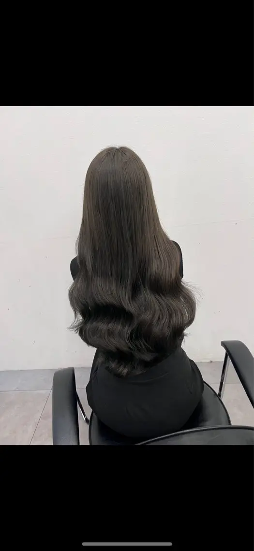 ロング ヘアカラー トリートメント しゅういち/赤み消し カラー特化のヘアスタイル
