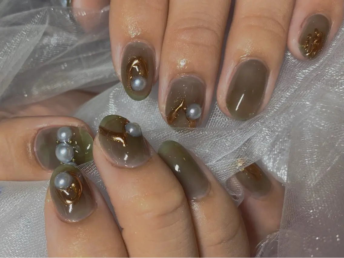 ネイル ハンドネイル nail salon CHARMANTEのネイルデザイン